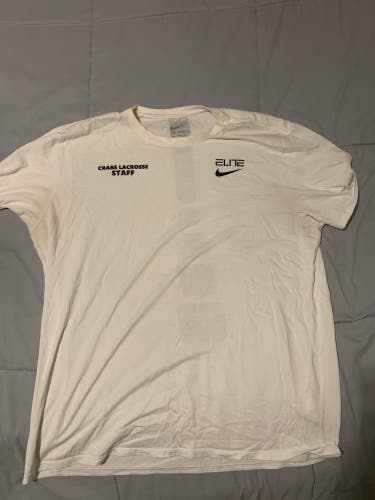 RARE Crabs Lacrosse Staff White XL Nike Shirt