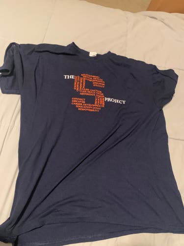 RARE Syracuse Lacrosse Team Issued S Project Blue XL Shirt