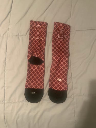 Rare Boys’ Latin One Love Game Large  Socks
