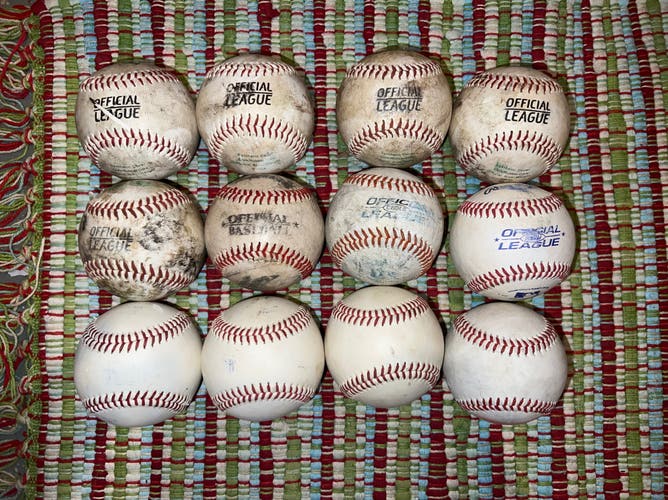 12 Pack of Baseballs