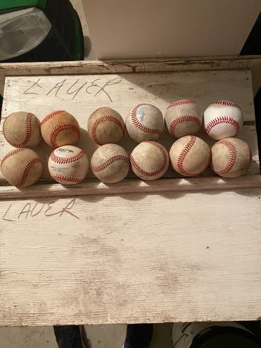 Baseballs 12 Pack (1 Dozen) Baseballs Used Average