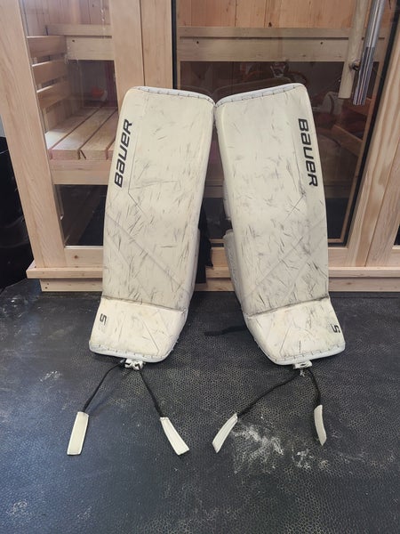 Used 34" Bauer Supreme 2S Pro Goalie Leg Pads
