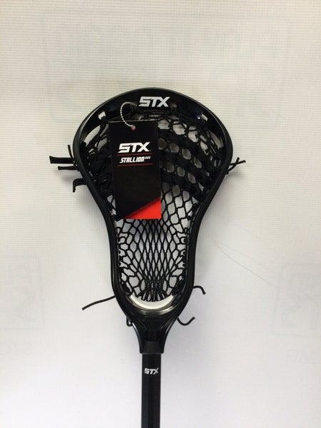 STX Stallion 200 Attack Complete Lacrosse Stick - Black