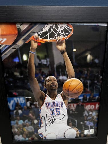 Kevin Durant Signed Photo