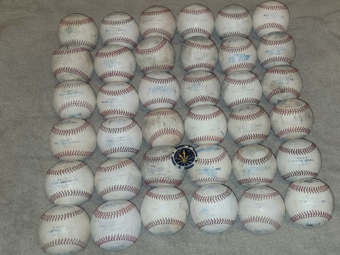 Used Rawlings Official Minor League Baseballs 36 Pack (3 Dozen)