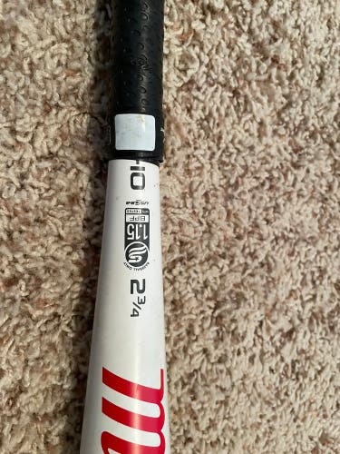 2020 Alloy (-10) 19 oz 29" CAT 8 Bat