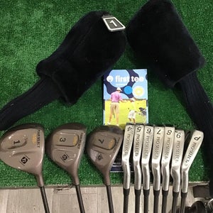 Pro Select Blaze Full Set Driver 3-7 Woods & 4-PW Irons Graphite Shafts