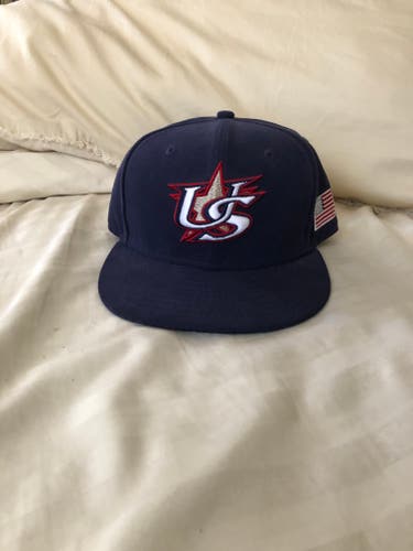 United States of America WBC 7 1/8 New Era Fitted Hat