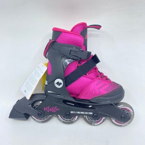 New K2 Marlee Adjustable Inline Skates Regular Width Sizes 11Y-2
