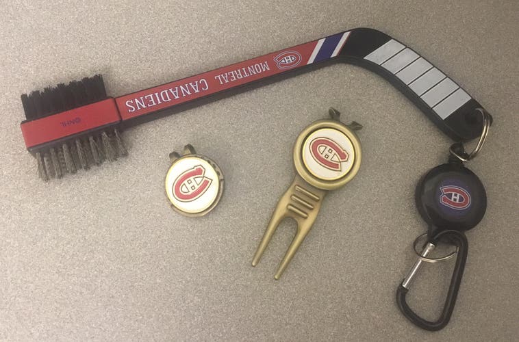 Golf - marker, divot tool and brush Montreal Canadiens