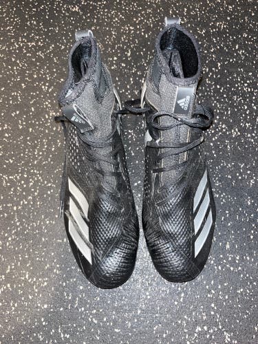 Black Men's Molded Cleats Adidas Cleats