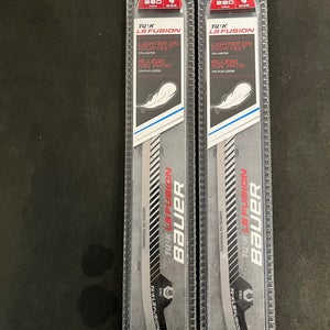 New Bauer LS Fusion 280 mm Player runner Steel (two pairs)
