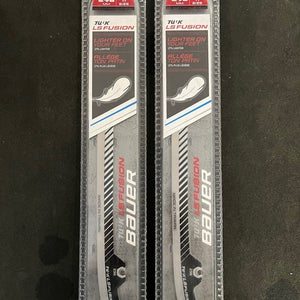 New Bauer LS Fusion 296 mm Player Steel Sold as two Pairs