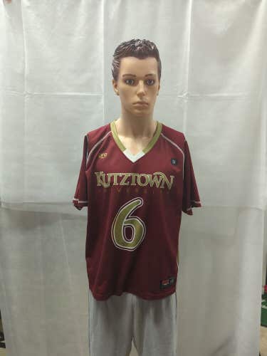 Game Used Kutztown University Game Used Lacrosse Jersey L Pro Athletics NCAA
