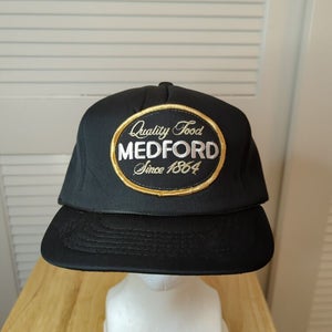 Vintage Medford All Foam Snapback Patch Hat Yupong