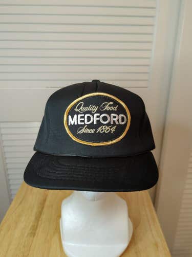 Vintage Medford All Foam Snapback Patch Hat Yupong