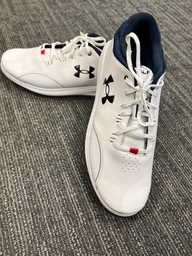 Men's Size 12 (Women's 13) Under Armour Draw Sport SL Golf Shoes