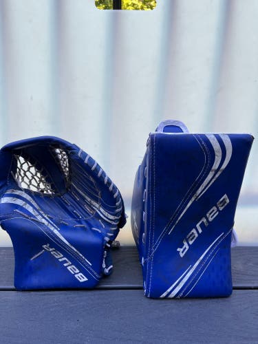 Bauer Vapor X2.7 Junior Goalie Glove and Blocker