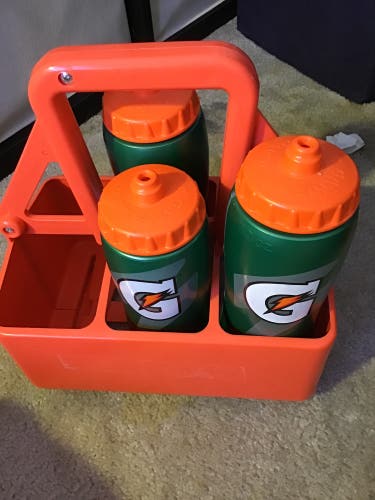 Gatorade Water Bottles Plus Holder