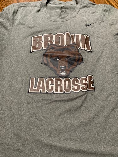 Nike Dri Fit Brown University Lacrosse Shirt