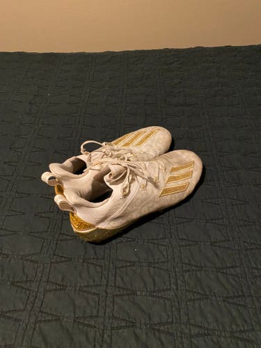 Gold Adult Molded Cleats Adidas