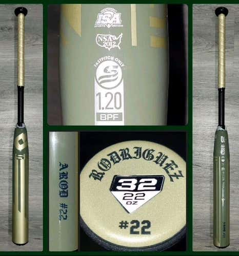 New CUSTOM 2021 DeMarini Composite Prism+ Bat (-10) 22 oz 32"