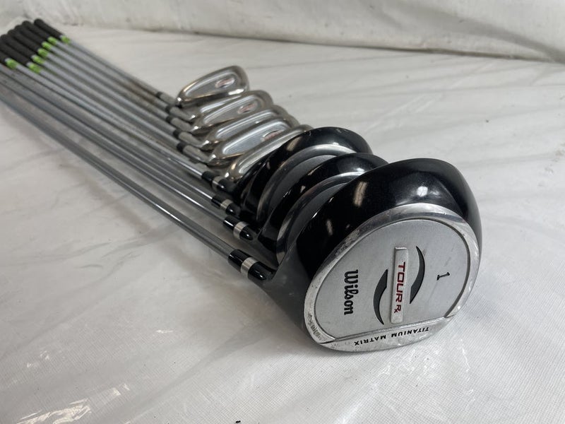 Used Wilson Tour Rx 10-piece Regular Flex Men's Golf Club Set