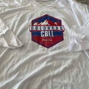 Colorado Box lacrosse jersey NEW adult men's L large