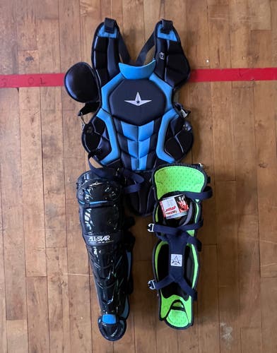 New All Star System 7 Catcher's Set CPCC912S7X