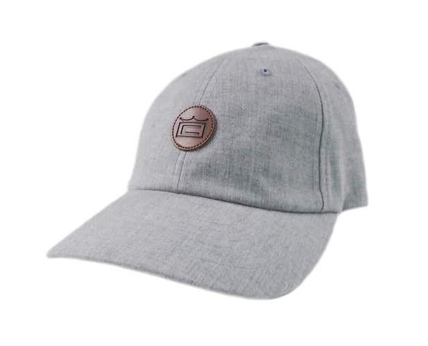 NEW Cobra Crown Slouch Quarry Grey Unstructured Adjustable Hat/Cap