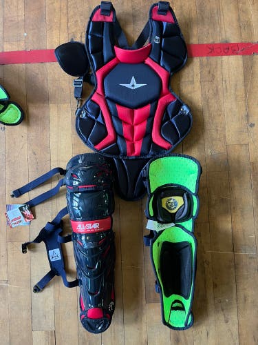 New All Star System 7 Axis Catcher's Set CKCC912S7X