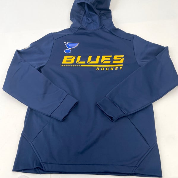 Fanatics NHL Women's St. Louis Blues Snow Wash Blue Pullover Hoodie, Medium