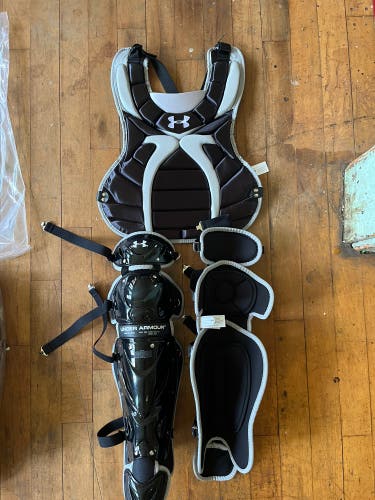 New Under Armour FP Victory Series Catcher's Set UALG2 and UACPCCG4 -SRVS