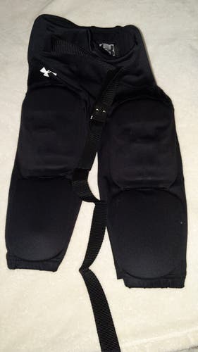 Under Armour Black Youth Small Integrated Football Pants (Used)