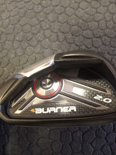 Used Men's TaylorMade 5 Iron Left Hand Burner Regular Flex Steel Shaft