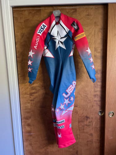 NEW Spyder US Ski Team American Downhiller DH Suit