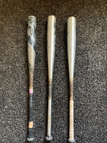 Used BBCOR Certified Louisville Slugger (-3) 31 oz 34" Omaha Bat
