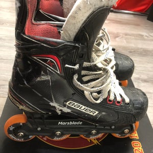 Used Bauer Regular Width Pro Stock Size 8.5 Vapor 1X 2.0 Hockey Skates