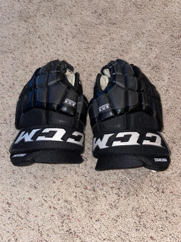 CCM 13 Black CS 400 Pro Stock Gloves
