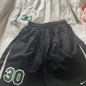 Nike lacrosse lot of 2 shorts - NEW home & away XL mens black white