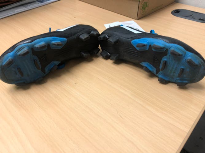 Blue Unisex  Adidas Cleats Kids Size 13