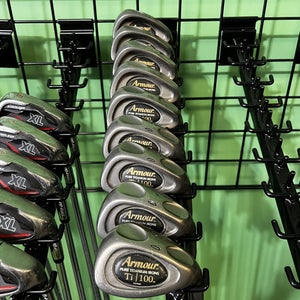 Used Armour Ti 100 3i-sw Regular Flex Graphite Shaft Iron Sets