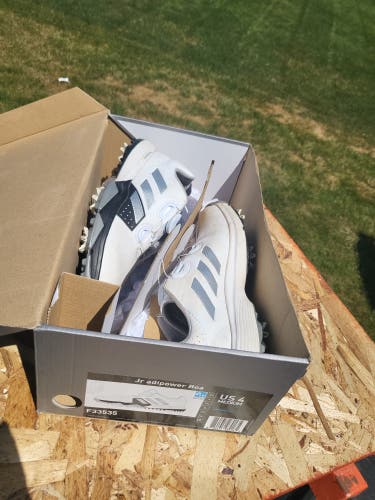 Kid's Used Size 4.0 (Women's 5.0) Adidas Boa Golf Shoes