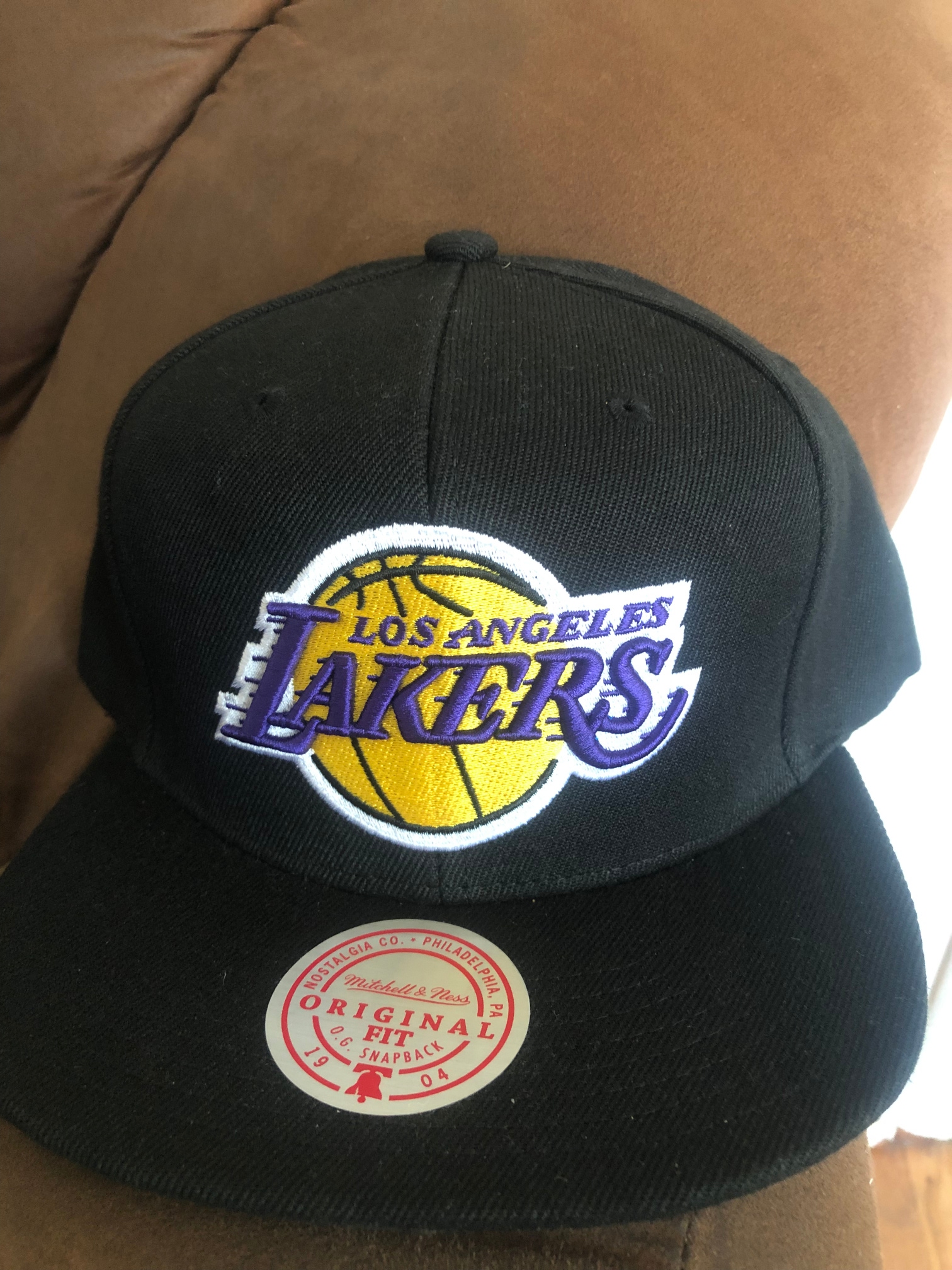 Los Angeles Lakers Mitchell & Ness NBA SnapBack hat