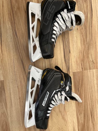Used Bauer Regular Width Size 7.5 Supreme S27 Hockey Goalie Skates