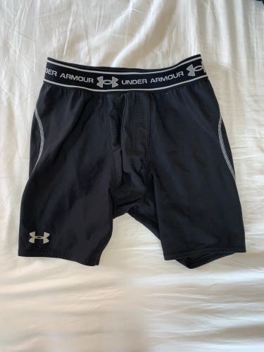 Black Used Large Under Armour Compression