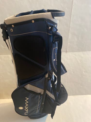 Maxfli Blue Standing Bag