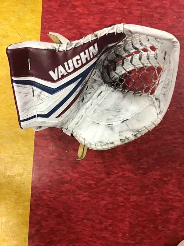Vaughn Ventus SLR2 Pro Carbon - Used Pro Stock Goalie Blocker (Teal/Wh –  HockeyStickMan