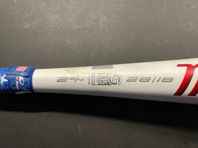 Used USSSA Certified Marucci Cat 9 Bat (-10) 18 oz 28"