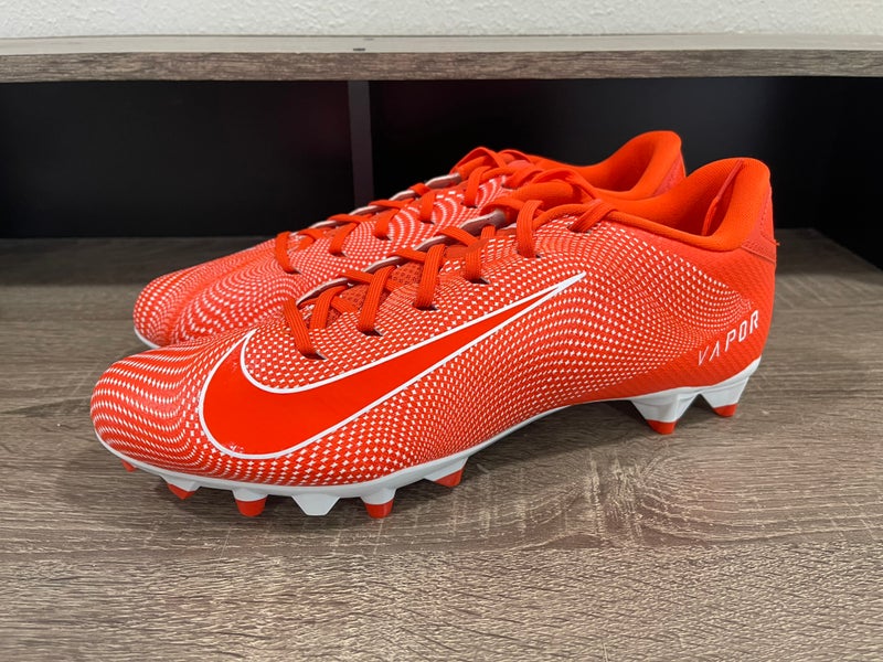 Nike Vapor Edge Speed 360 Premium Football Cleats Volt Orange
